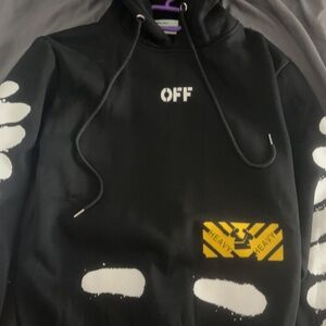 off white hoodie